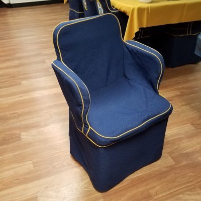Copy of Slip-on Chair Cover - Navy